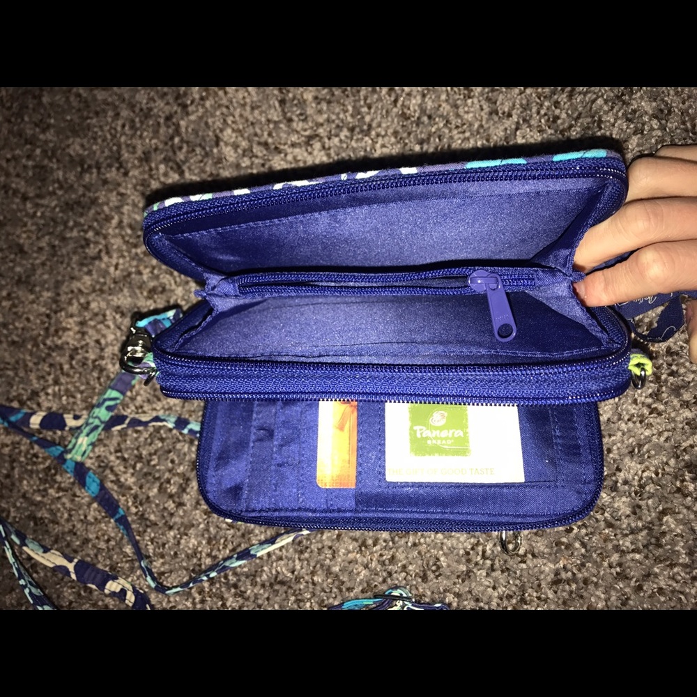 Vera Bradley clutch/ satchel wallet